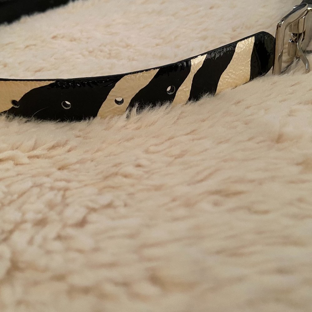 Zebra Pattern Belt - Picture 3 of 3